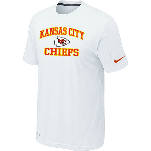 Nike Kansas City Chiefs Heart & Soul NFL T-Shirt - White